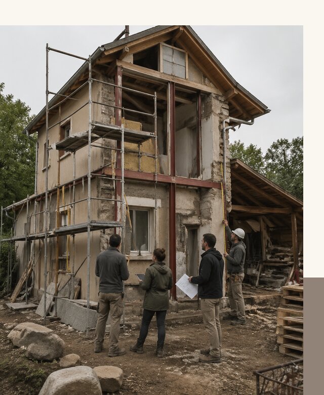 Реконструкция загородного дома под ключ в Ишиме от бюро